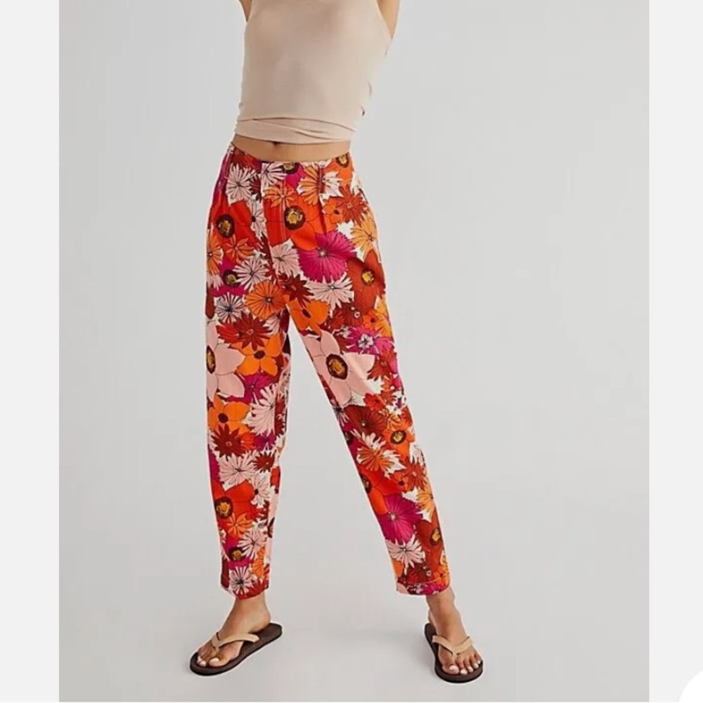 Free People Tessa tapered trousers